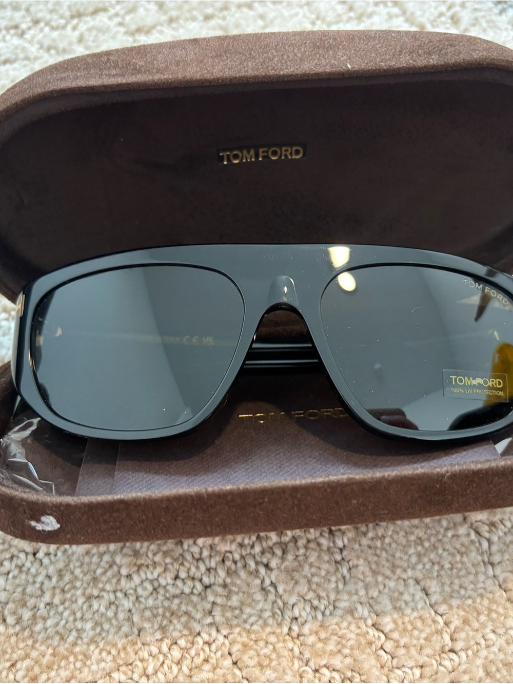 New Authentic Tom Ford Edward-02 TF1002 01J